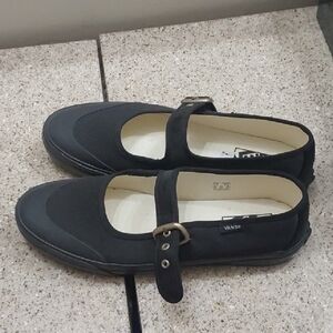 Vans Women's Black Mary Jane Flats